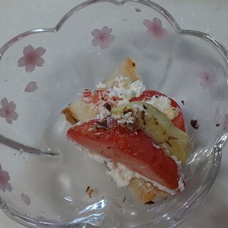 いちご☆さつまいも☆生クリームの食パン